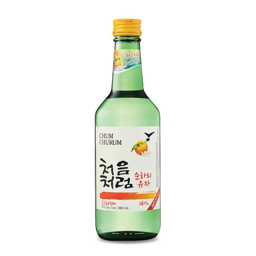 (CITRON SOJU) ໂຊຈູ ຊໍອິມຊໍຣອມ ລົດໝາກກ້ຽງ 1BOX20BTLS360ml ALC 12.0%