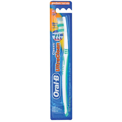 Oral B Classic Ultraclean Medium Toothbrush 1X6