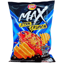 I1 Lay's Max Ridged Potato Chips Crab Curry Flavor 48g / (단위)