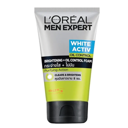 I1 L'Oréal Men Expert White Activ Oil Control Brightening + Oil Control Foam 100ml / (หน่วย)