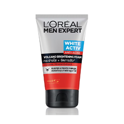 I1 L'Oréal Men Expert White Activ Anti-Acne Volcano Brightening Foam 100ml / (Unit)